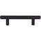 Jeffrey Alexander 96 mm Center-to-Center Matte Black Key West Cabinet Bar Pull 152MB - alternate 6